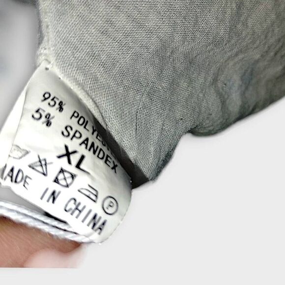 Ladies Dress Sz XL Ruffles Floral Blue Low V Open Back Coquette Cottagecore Shee - Picture 10 of 14